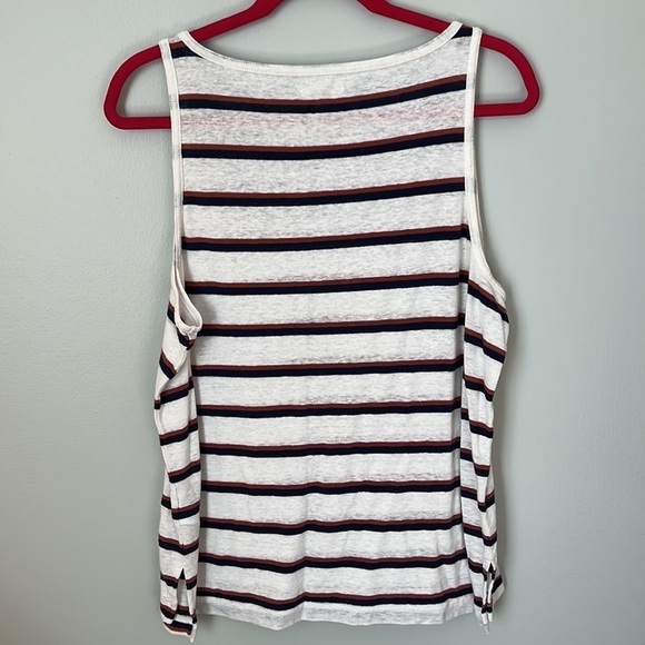Madewell Striped Tank / Size XL - Picture 4 of 4